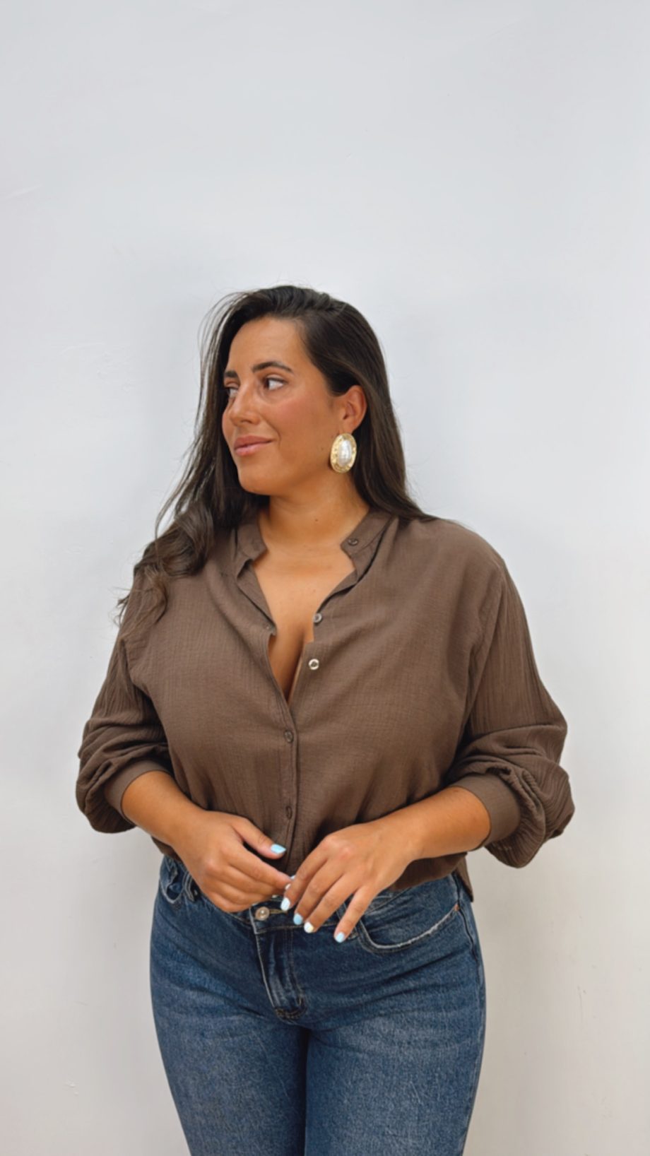 Blusa Básica Chocolate