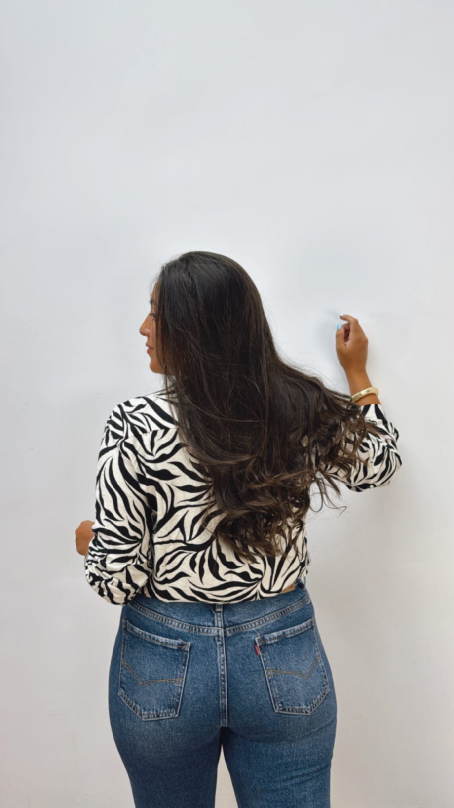 Blusa Cebra Negra & Blanca