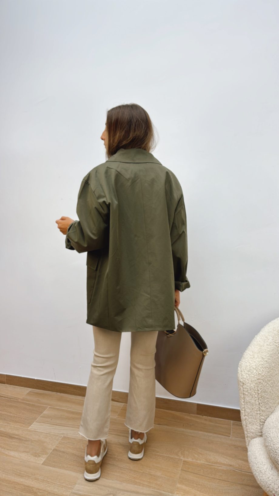 Parka Oversize Caqui