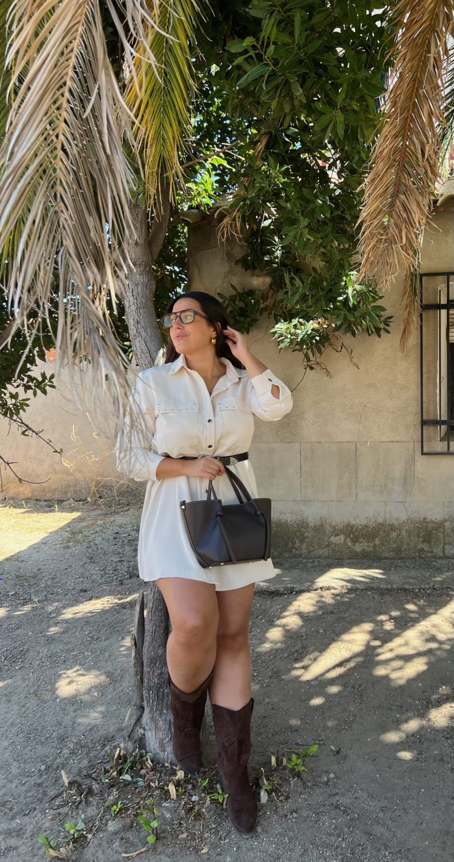 Bolso Piel Chocolate