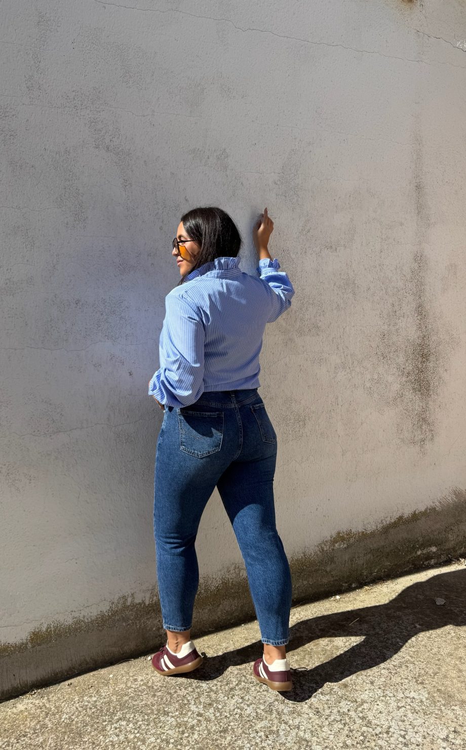 Camisa Rayas Azul