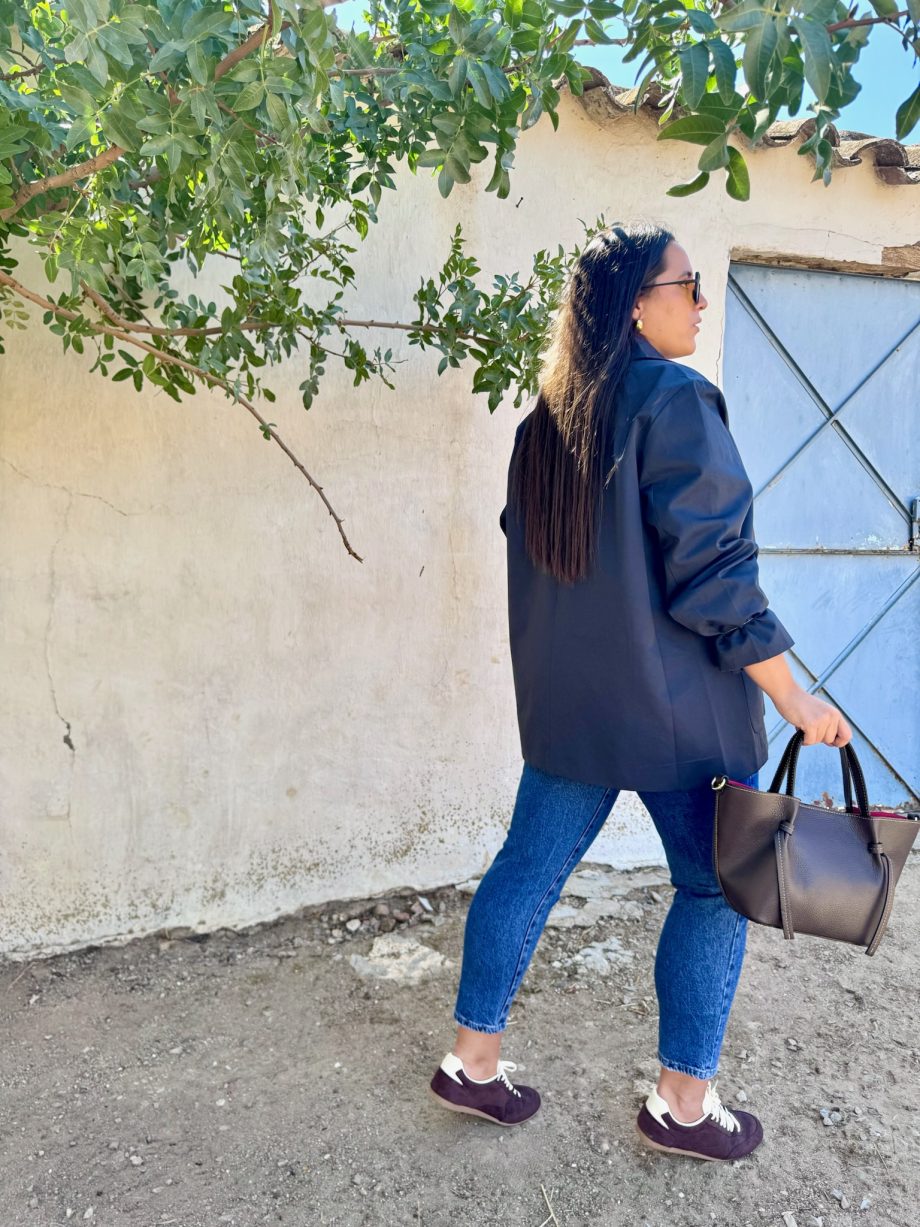 Parka Oversize Marino