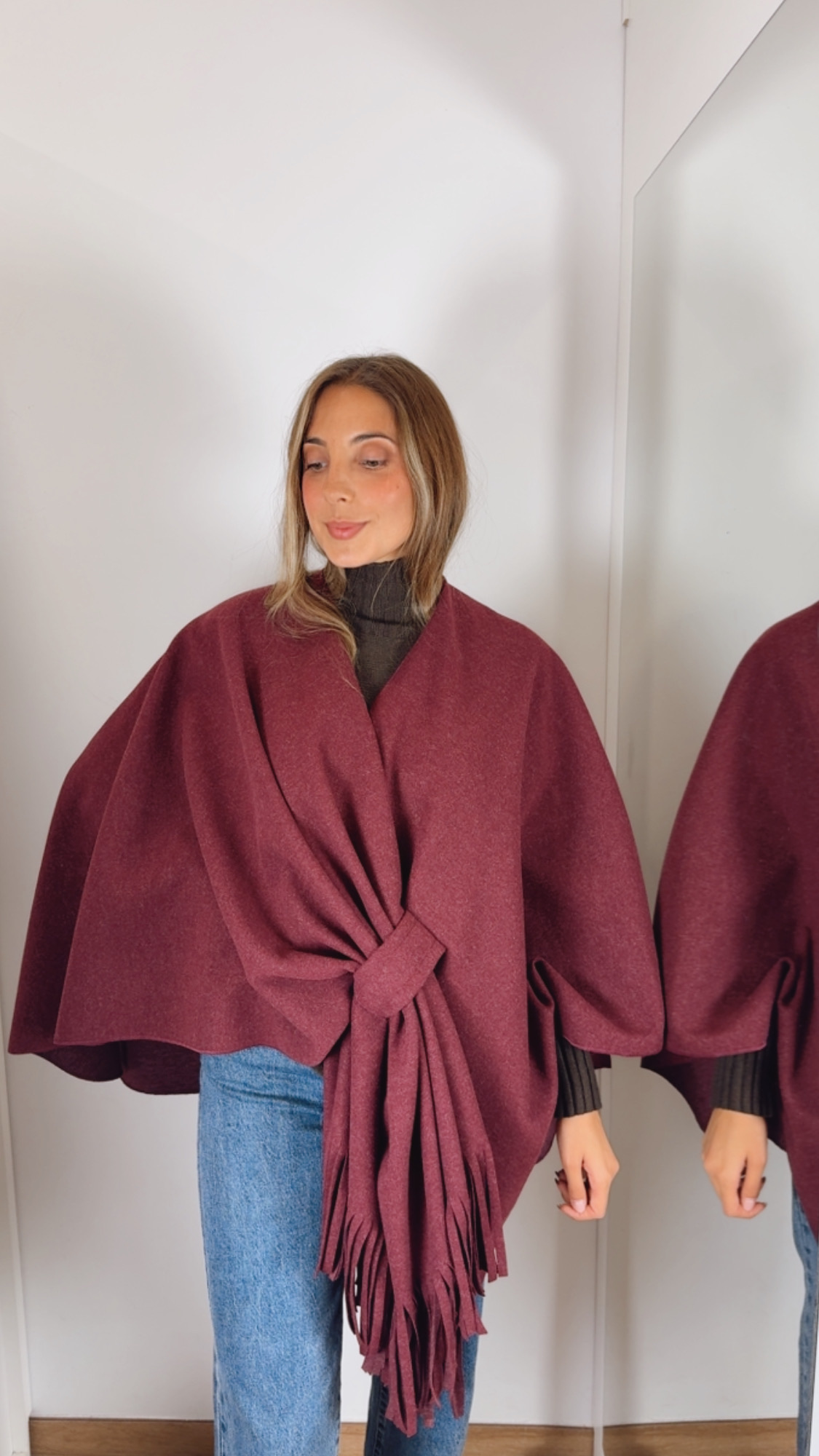 Capa Cruzada Burdeos