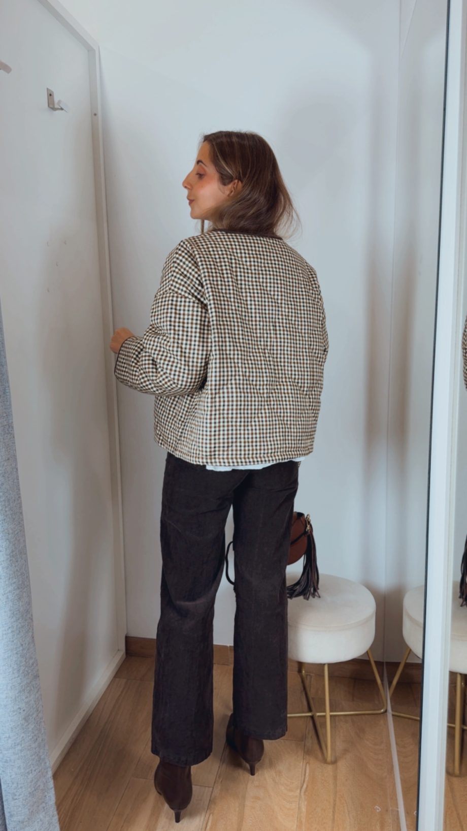 Chaqueta Cuadros Vichy