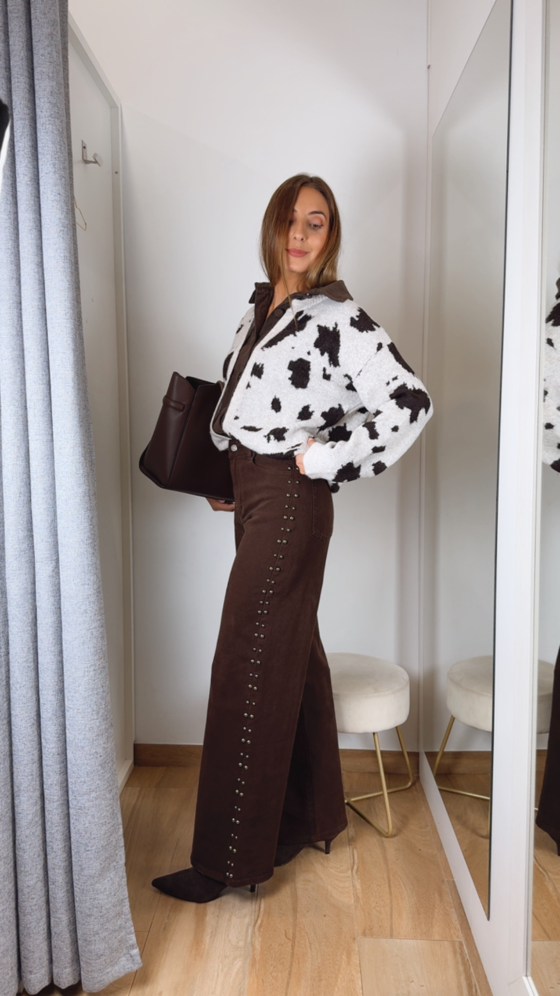 Chaqueta Combinada Vaca