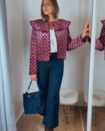 Chaqueta Burdeos Terciopelo