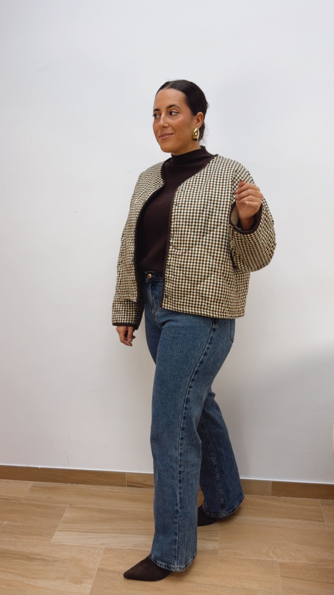 Chaqueta Cuadros Vichy