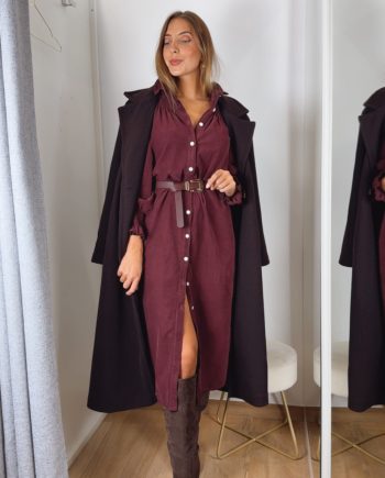 Vestido Micropana Burdeos