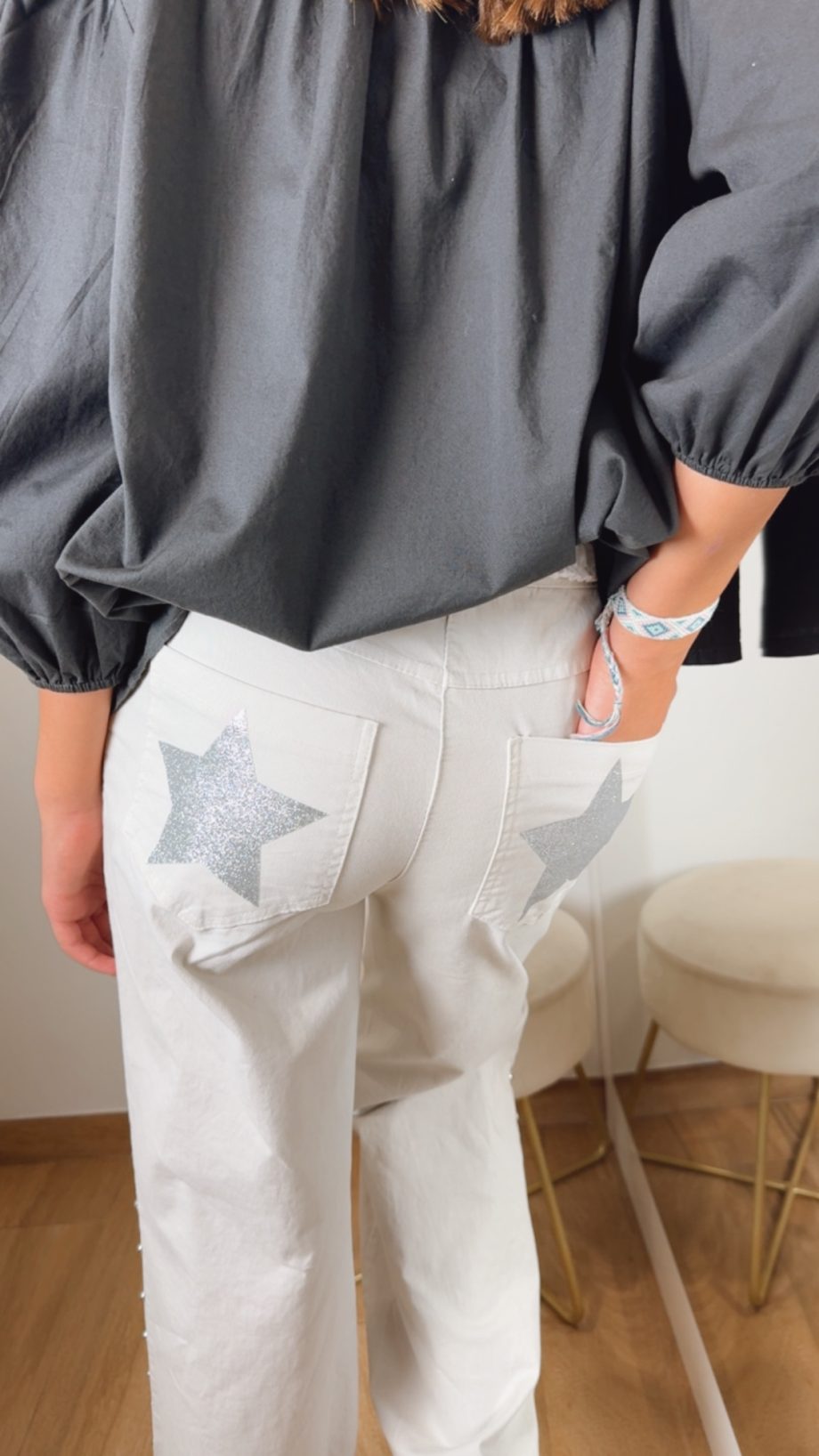 Pantalón Star Beige