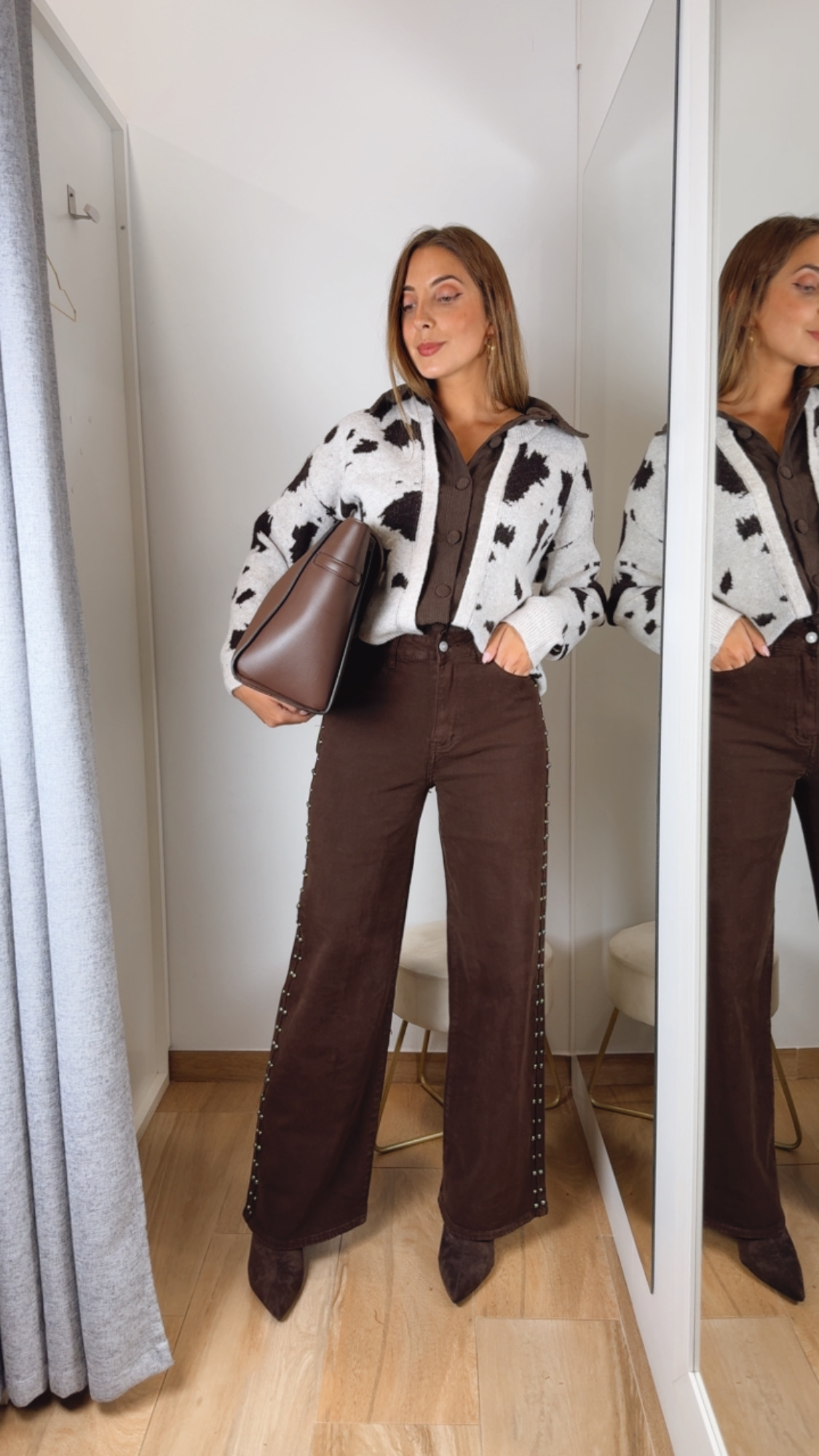 Chaqueta Combinada Vaca