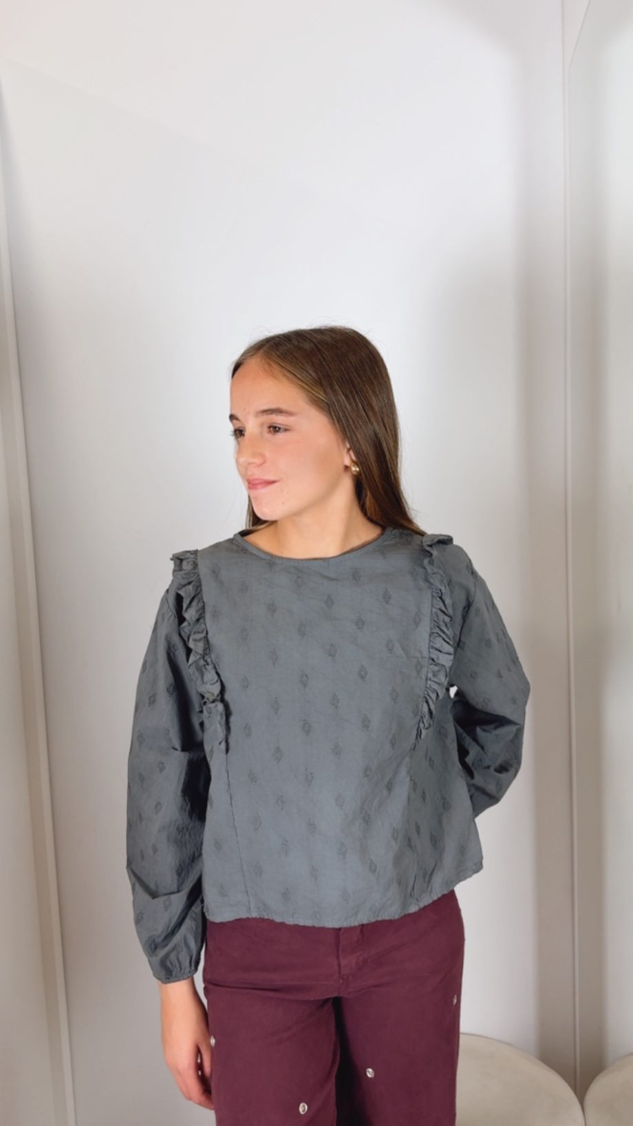 Blusa Gris