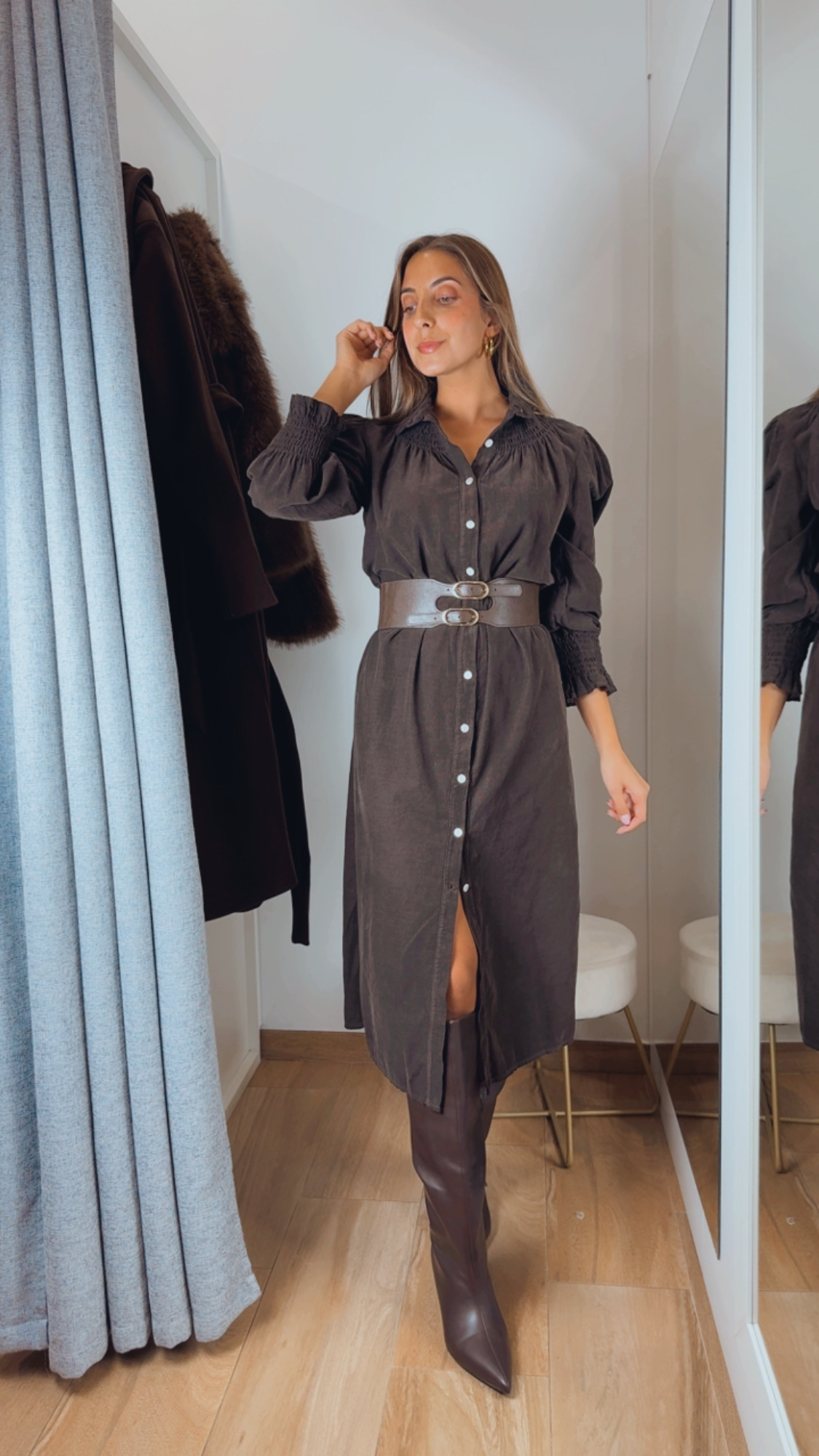 Vestido Micropana Chocolate