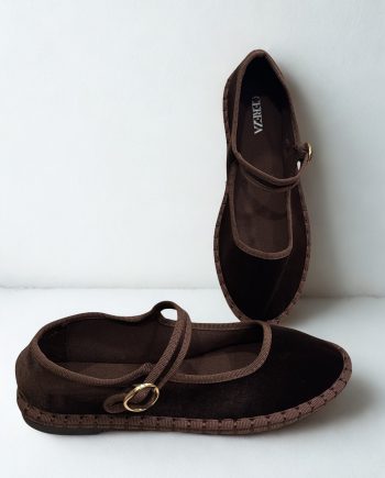 Bailarina Chocolate Terciopelo