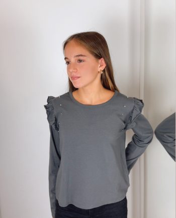 Camiseta Tachas Volante Tachas