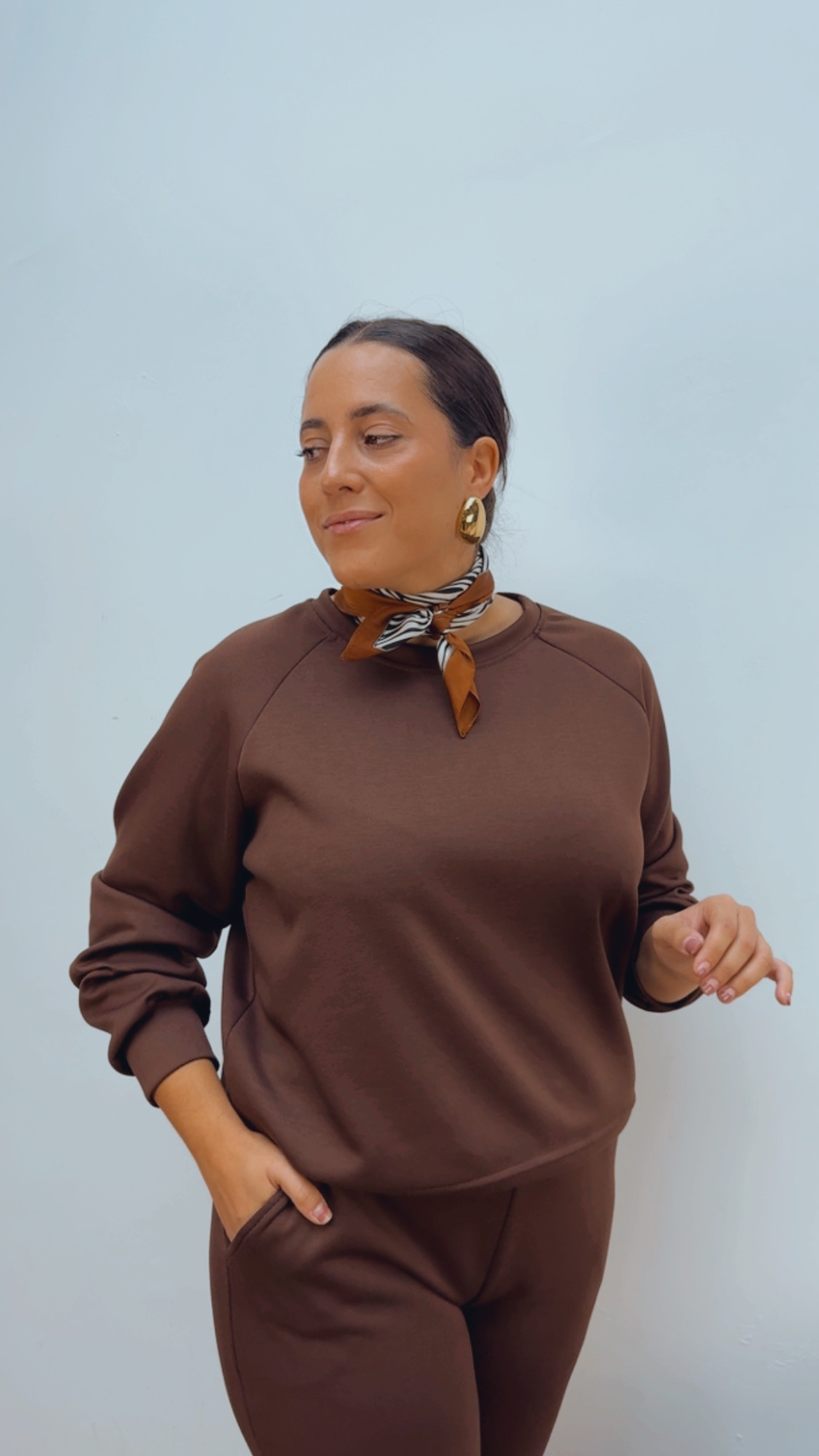Conjunto Confy Chocolate