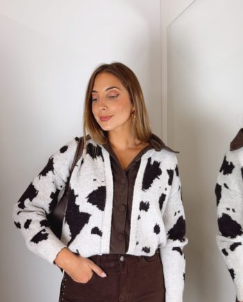 Chaqueta Combinada Vaca