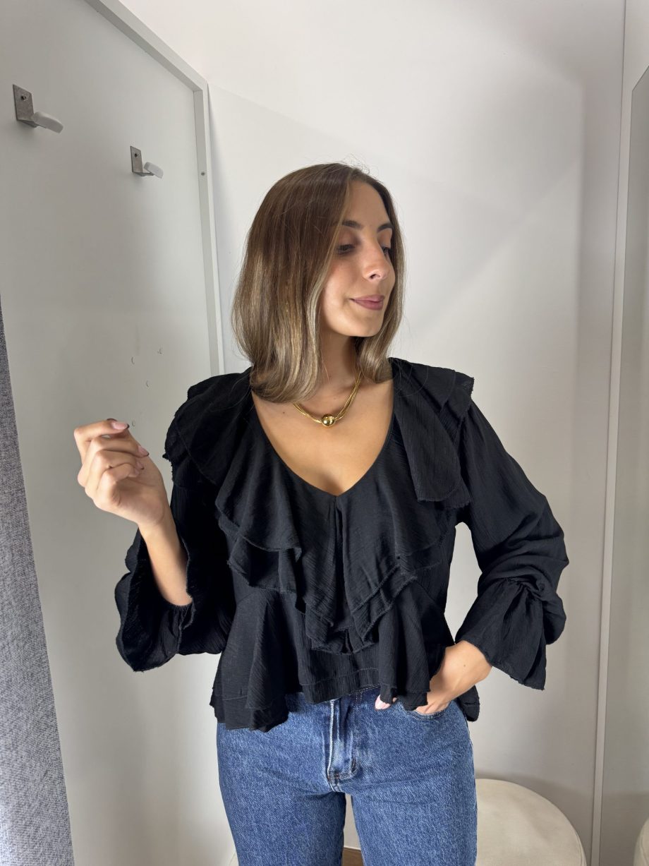 Blusa Glamour Negra