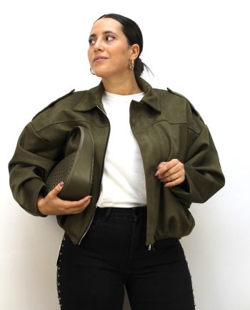 Bomber  Efecto Ante Verde