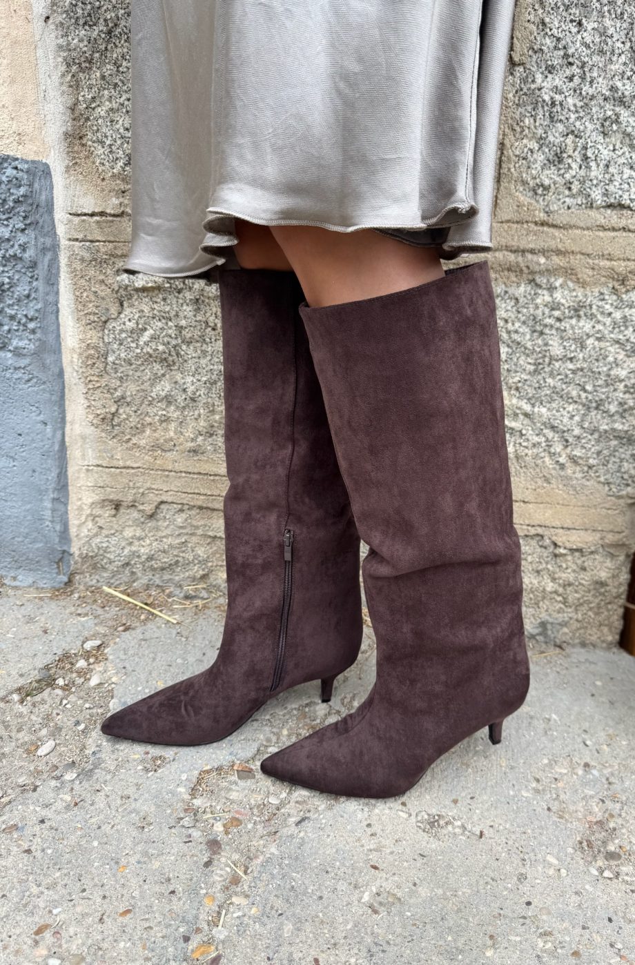 Bota Alta Ante Chocolate