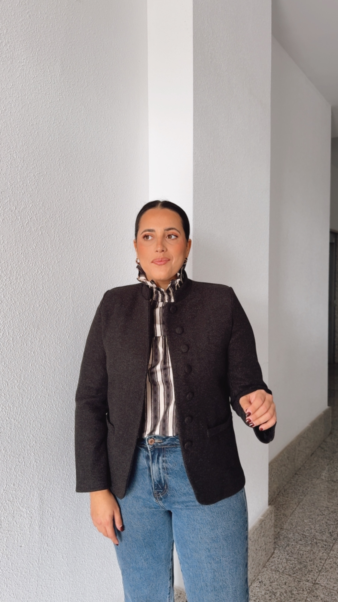 Chaqueta Valeria Gris Antracita