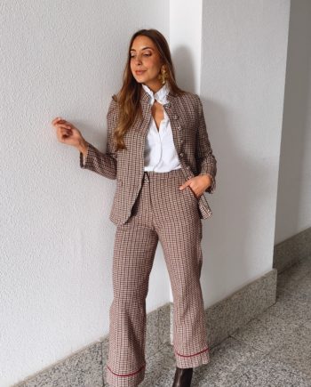 Pantalón Gales Burdeos