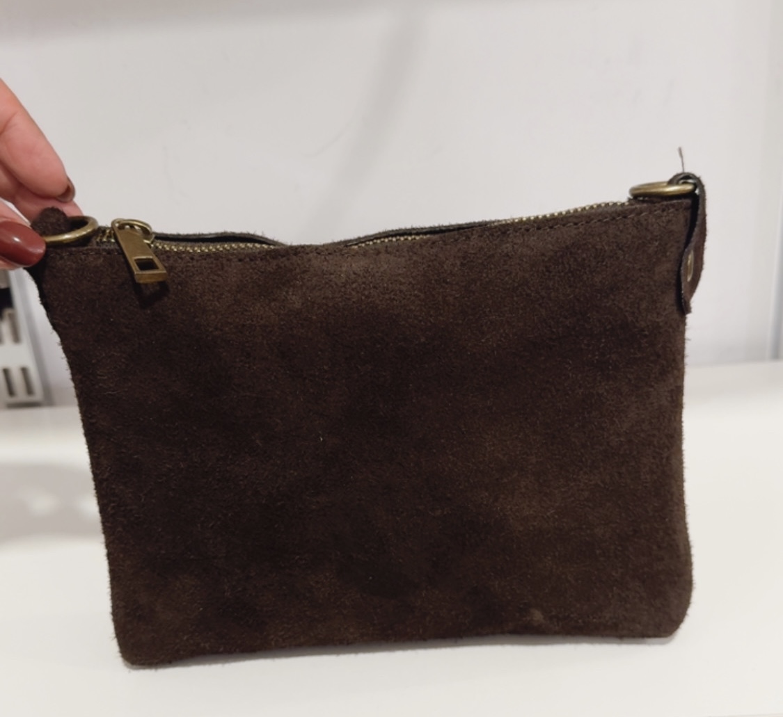 Bolso Piel Chocolate