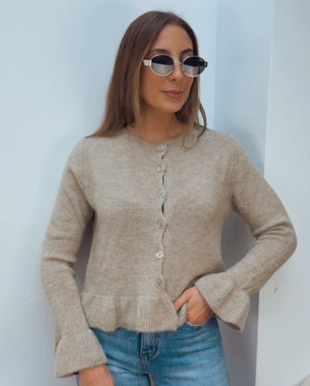 Chaqueta Volantes Topo