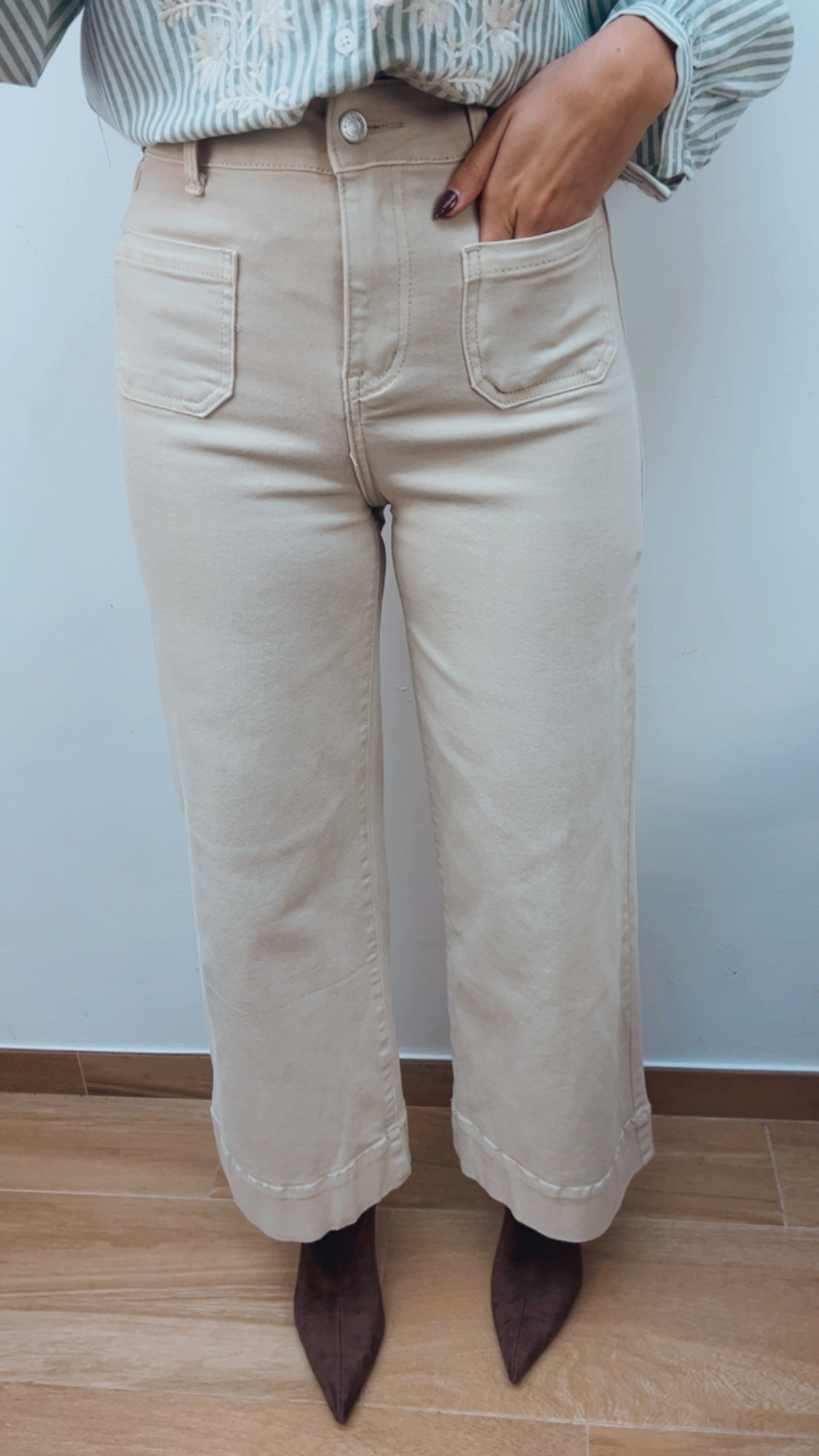 Jeans Beige 097-57