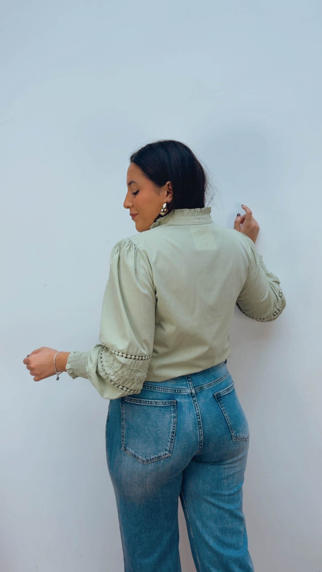 Blusa Dulceida Verde Agua