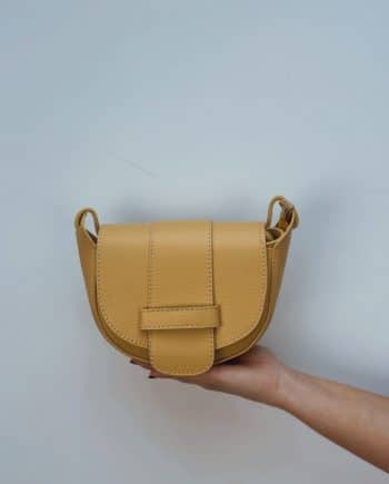 Bolso Piel Amarillo