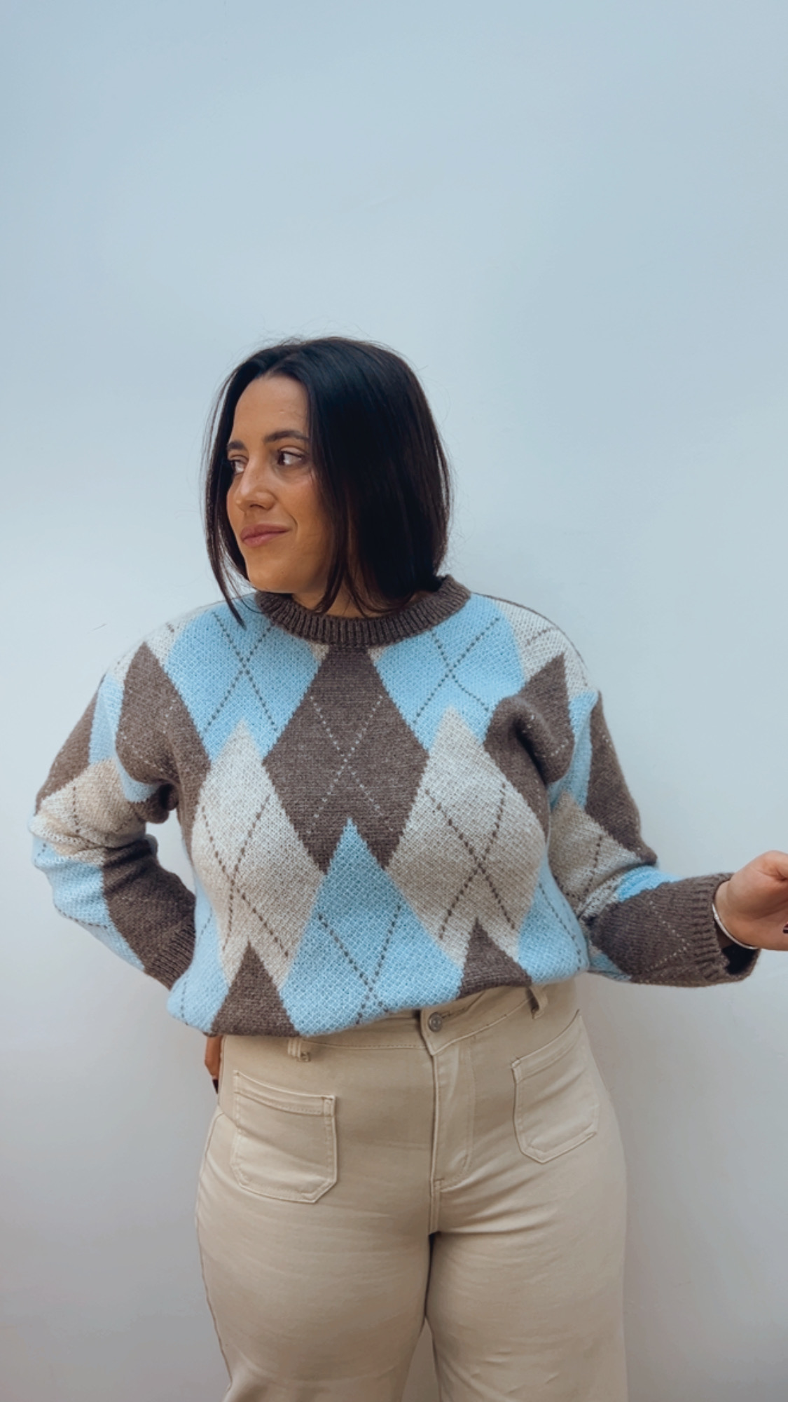 Jersey Rombo Chocolate