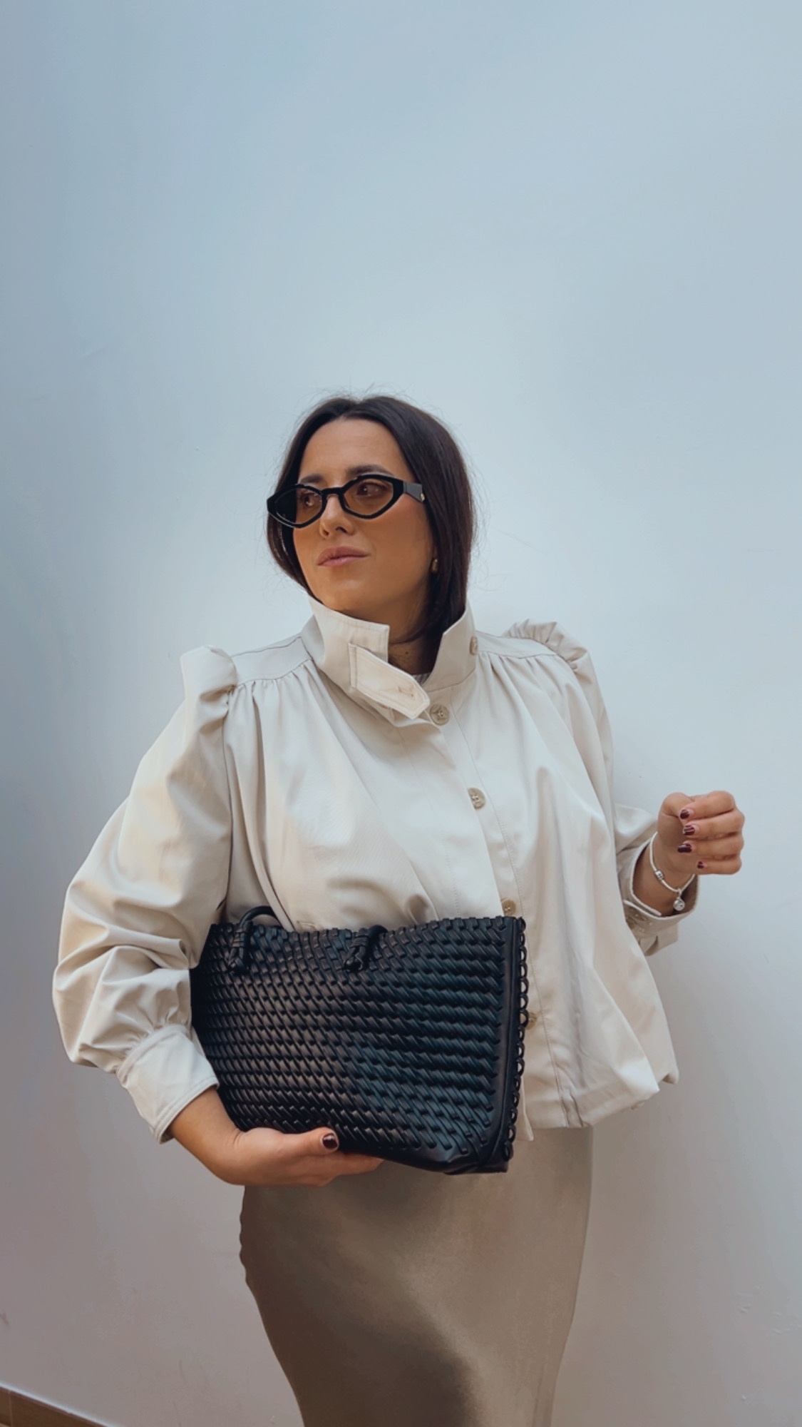 Chaqueta Globo Beige