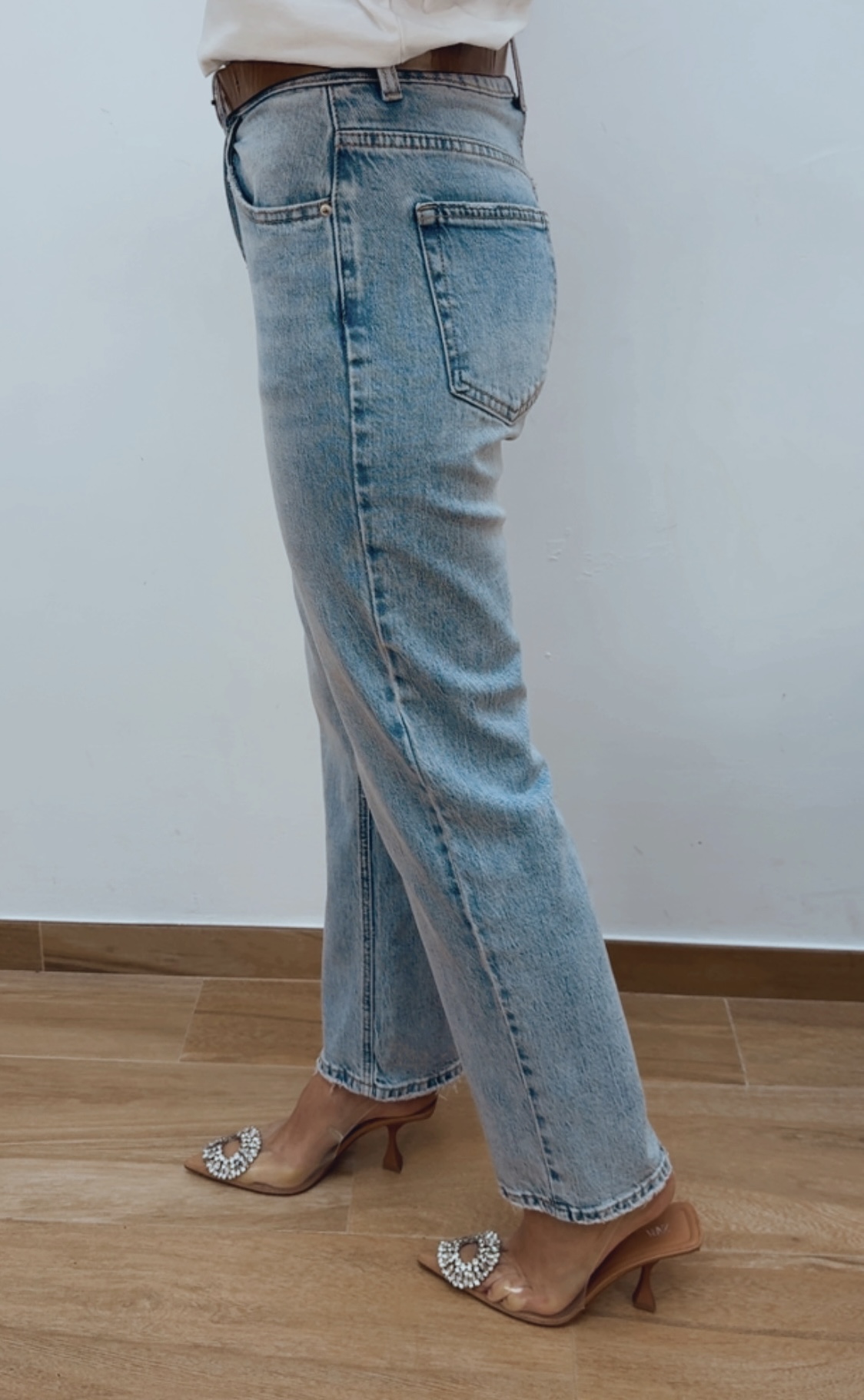 Jeans Cinturón D129