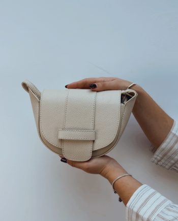 Bolso Piel Beige