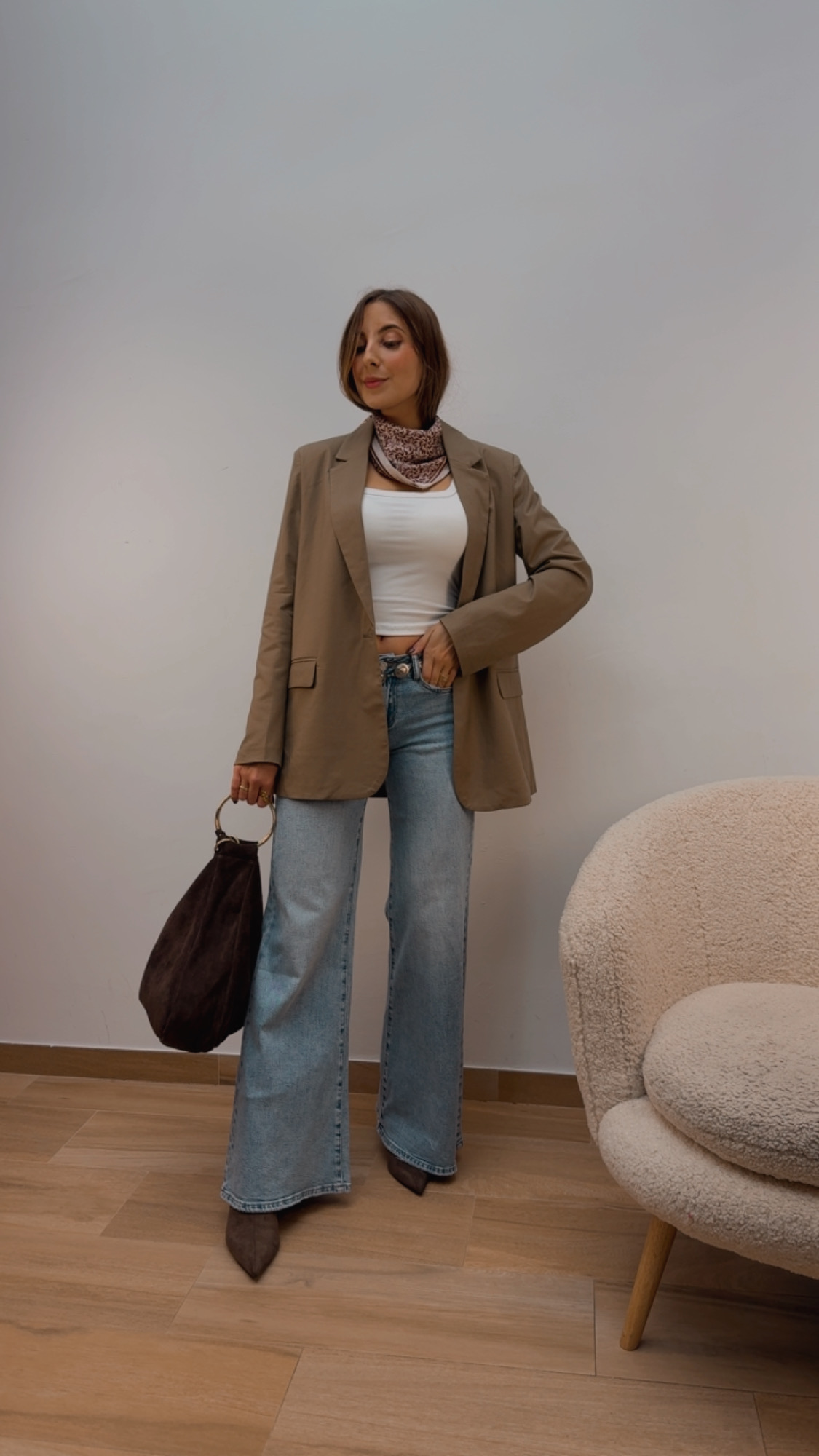 Blazer Topo Manga Larga