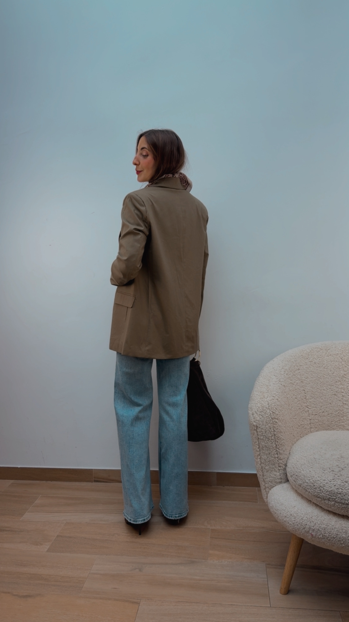 Blazer Topo Manga Larga