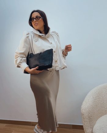 Chaqueta Globo Beige