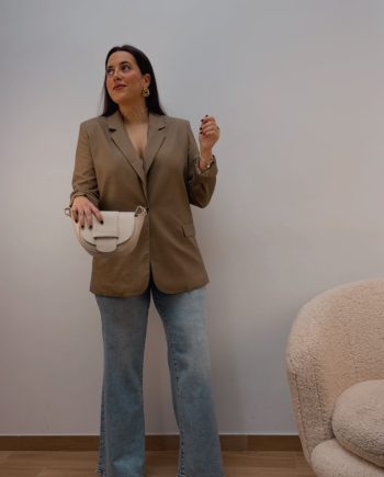 Blazer Topo Manga Larga