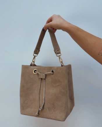 Bolso Saquito Beige