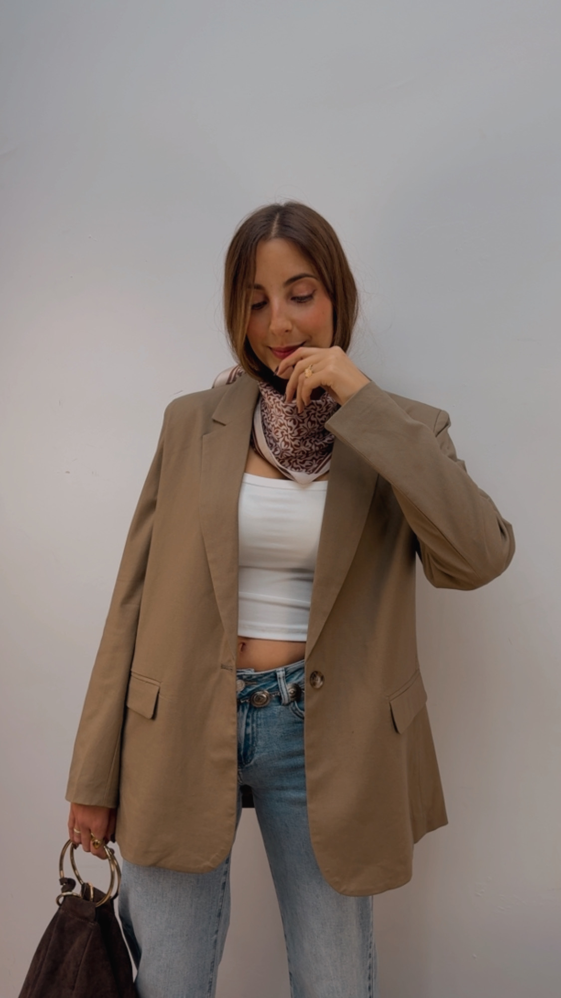 Blazer Topo Manga Larga