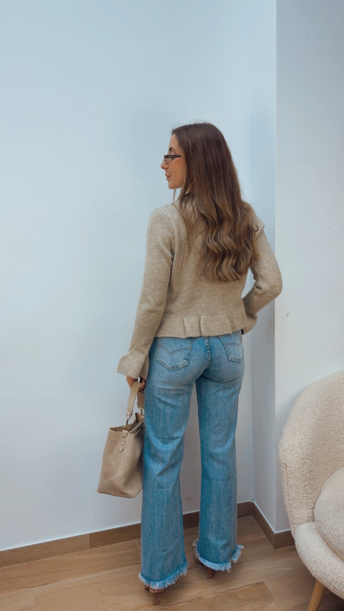 Chaqueta Volantes Topo