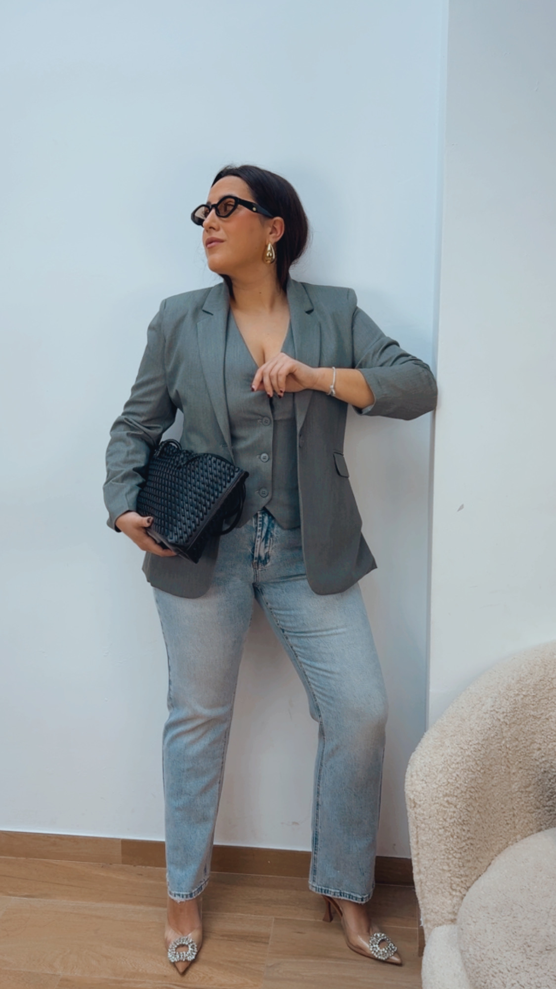 Jeans Cinturón D129