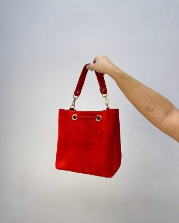 Bolso Saquito Coral