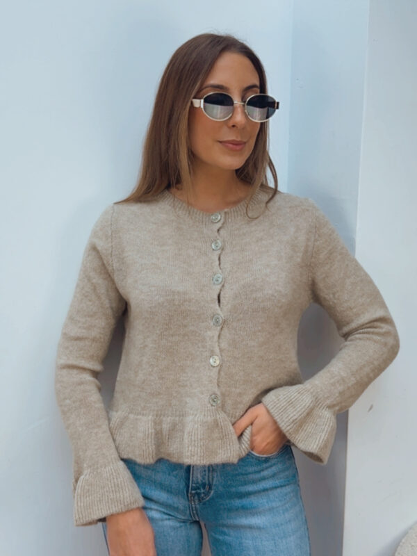 Chaqueta Volantes Topo