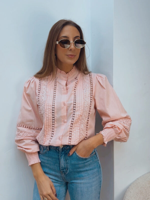 Blusa Dulceida Rosa Pastel