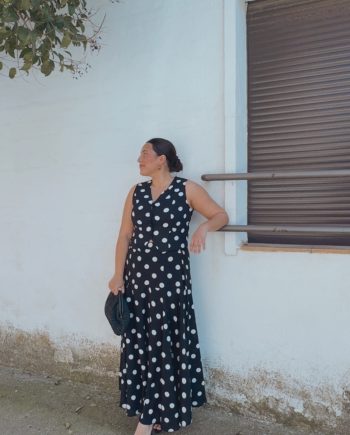 Conjunto Lunares Negro & Blanco