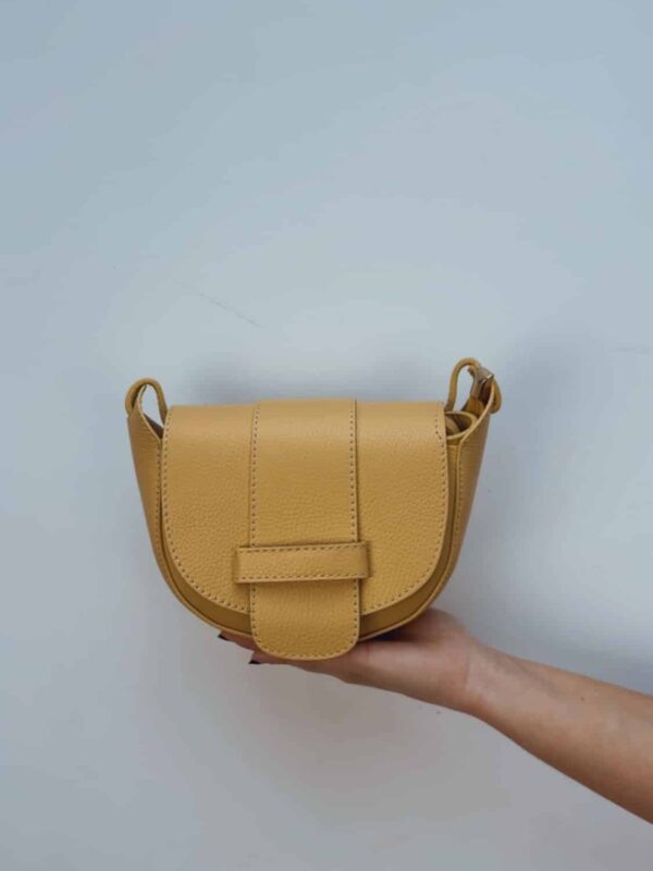 Bolso Piel Amarillo