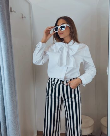 Pantalón Rayas Black & White