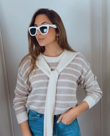 Jersey Raya Beige & Topo