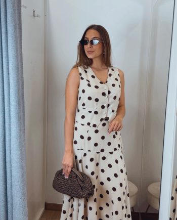 Conjunto Lunares Beige & Choco